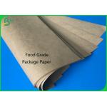 Jumbo Roll 40g 50g Brown Kraft Food Grade Paper Roll For Street Food Wrapping for sale