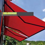 Balcony Folding Arm Waterproof Retractable Awning Full Box Household Awning Community Awning for sale