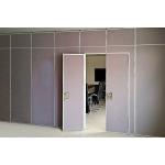 Soundproof Foldable Wooden Movable Partition Walls for Banquet Hall / Airport for sale