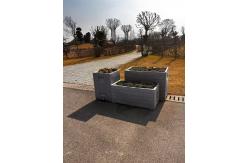 China Custom Durable Outdoor Plastic Flower Pots Rotational Moulds supplier