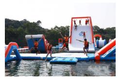 China Commercial Inflatable Water Park For Amusement Resort Flame Resistance supplier