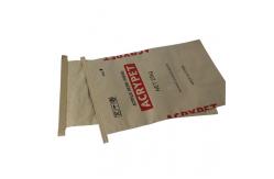 China Custom Sewn Open Mouth Multiwall Paper Bags For Packaging Customizations supplier