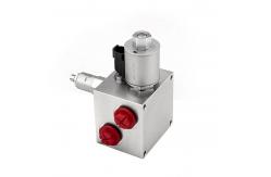 China Aluminum Hydraulic Valve Block Solenoid Valve 12V CNC Processing Service supplier