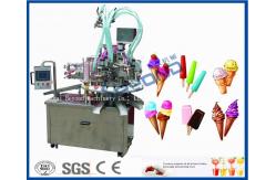 China Automatic Control Ice Cream Processing Equipment 380V 50hz 1 Year Warranty supplier