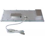 100 Key Stainless Steel Keyboard With Optical Mechanical Trackball Waterproof