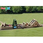Adult Inflatable Obstacle Course Inflatable Obstacle Course With Price, Commercial Grade Inflatable Obstacles With Slide for sale