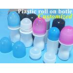 30ml 50ml 60ml Perfume Cream Perfume Deodorant Containers Roller Round Empty HDPE Roll on Deodorant Bottle for sale