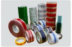 China Reinforced Printed Packaging Tape High Adhesive Environment Protection supplier