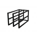 NFP1 8 Tanks Gas Cylinder Rack Fabrication Gas Cylinder Transport Rack for sale
