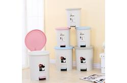 China 11 Liter Waste Plastic Pedal Plastic Dustbin With Foot Pedal supplier