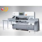 Automatic Paper Cutting Equipment , Double Hydraulic Paper Cutting Machinery for sale