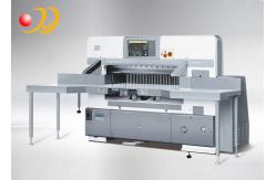 China Automatic Paper Cutting Equipment , Double Hydraulic Paper Cutting Machinery supplier