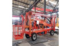 China Self Propelled Trailer Mounted Cherry Picker lift PLC Control System supplier