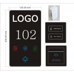 High Resolution Hotel Room Number Plate 220V Hotel Doorplate Switch for sale