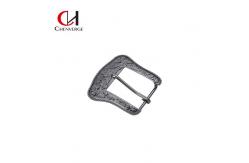 China Practical Printing Metal Belt Buckles Nickel Plated Antirust supplier
