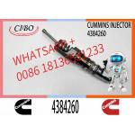 QSX15 engine Common rail fuel injector Diesel spare part 4384260 For CUMM-INS1 X15 diesel Engine for sale