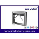 304 Stainless Steel Turnstile Barrier Gate Auto Security Tripod With Double Direction for sale