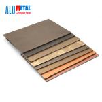 600mm 0.06mm Aluminum Composite Metal Panels Acp Sheet For Wall Anti Bacterial for sale