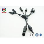 Low Smoke Emission Solar Branch Connector 1000VDC With Solar Cable 4mm2