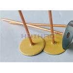 1 Galvanized Steel Cupped Head Weld Pins With Beveled Head For Duct Liner Stud Welding for sale