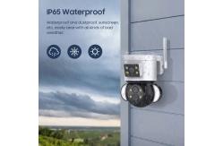 China Weatherproof PTZ Home Indoor Security Camera 4MP Wireless Durable supplier