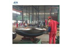 China Welding Connection Ellipsoidal Dish Head Inspected by RT for Heavy-Duty Industries supplier