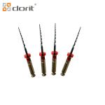 4Pcs Kids Rotary Niti Dental Endo Files 04 Taper Red 17mm Length for sale