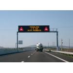Clear Vivid Image  LED Highway Road Signs Spin Lock Easy To Install Pixel Pitch 20mm for sale
