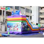 Inflatable Bouncy Slide Commercial Jumbo Inflatable Jumper Slide Combo For Children