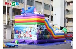 China Inflatable Bouncy Slide Commercial Jumbo Inflatable Jumper Slide Combo For Children supplier