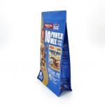 Customized Aluminum Foil Inside Flat Bottom Bags Offset Printing