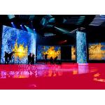Indoor Full Color Pitch 6mm Big Screen Led TV Wall for Stage Performance for sale
