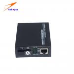 SM Dual Fiber SFP Media Converter 10 / 100M 80km 1550nm SC Connector for sale
