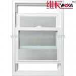American Design UPVC Single Hung Window 1.4mm-2.5mm Thickness Environmentally Friendly for sale