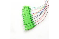 China Duplex Fan Out Patch Cord 1m Fiber Optic Pigtail supplier