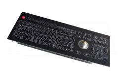 China Industrial Membrane Keyboard with optical trackball and numeric keypad supplier