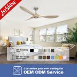 ETL 3 Solid Wood Blades Ceiling Ventilation Fan With Remote Control