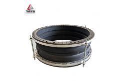 China Hand Wound EPDM Double Ball Rubber Expansion Joint Axial/Horiz /Angular Movement supplier