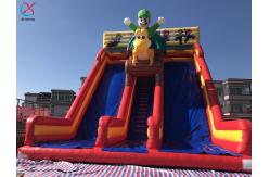 China Commercial Inflatable Super Mario Dry Slide Inflatable Double Slides For Outdoor supplier