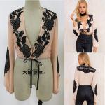 New fashion women tops puffed long sleeve ladies blouse designs for sale