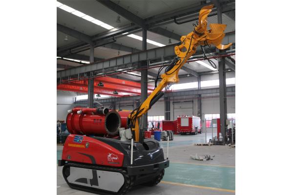 RXR-JM200D Rescue Robotic Fire Fighting Vehicle Fire Fighter Robots 800m Visual Distance