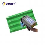 CYCJET Portable Handheld Inkjet Printer 18mm Height Date For Steel Sheet for sale