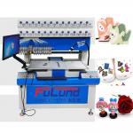 Automatic PVC Rubber Patch Machine , silicone keychain making machine 1.6KW for sale