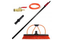 China 2 Filament Solar Panel Cleaning Brush For Glass Cleaning supplier