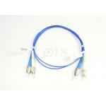 FC to FC duplex Blue Optical Fiber Patch Cord for sale