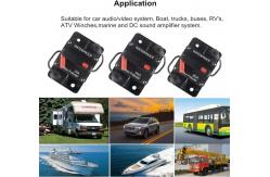 China Manual Switch Automotive Circuit Breakers 120A Panel Mount Ignition Protected supplier