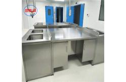 China Storing As Drawing Stainless Steel Lab Bench with Load Capacity 300kg supplier