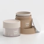 Plastic PP Cosmetic Cream Jars Pots Containers 50ml 100ml 150ml 200ml for sale