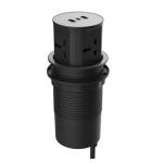Office/Commercial Desktop Pop Up Socket Power Outles On All Four Sides With US, EU,UK, CN,IT,FR...Power for sale