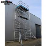 Aluminium 10m Double Height Cantilever Scaffold Tower for sale